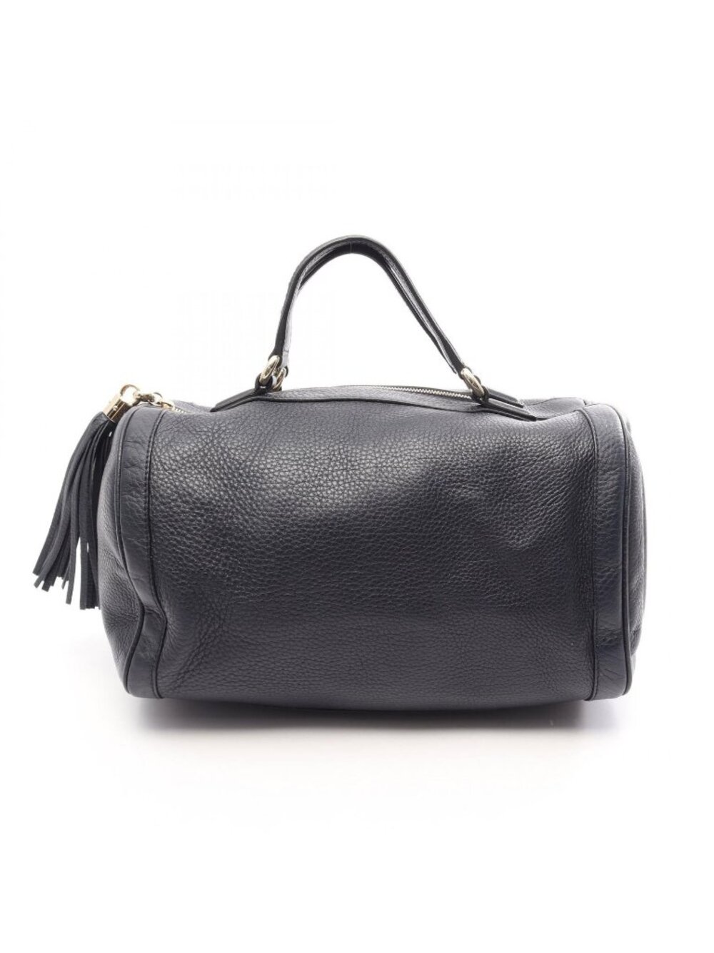 Gucci Tote Soho Cellarius Navy Leather Interlocking Mini Boston Bag